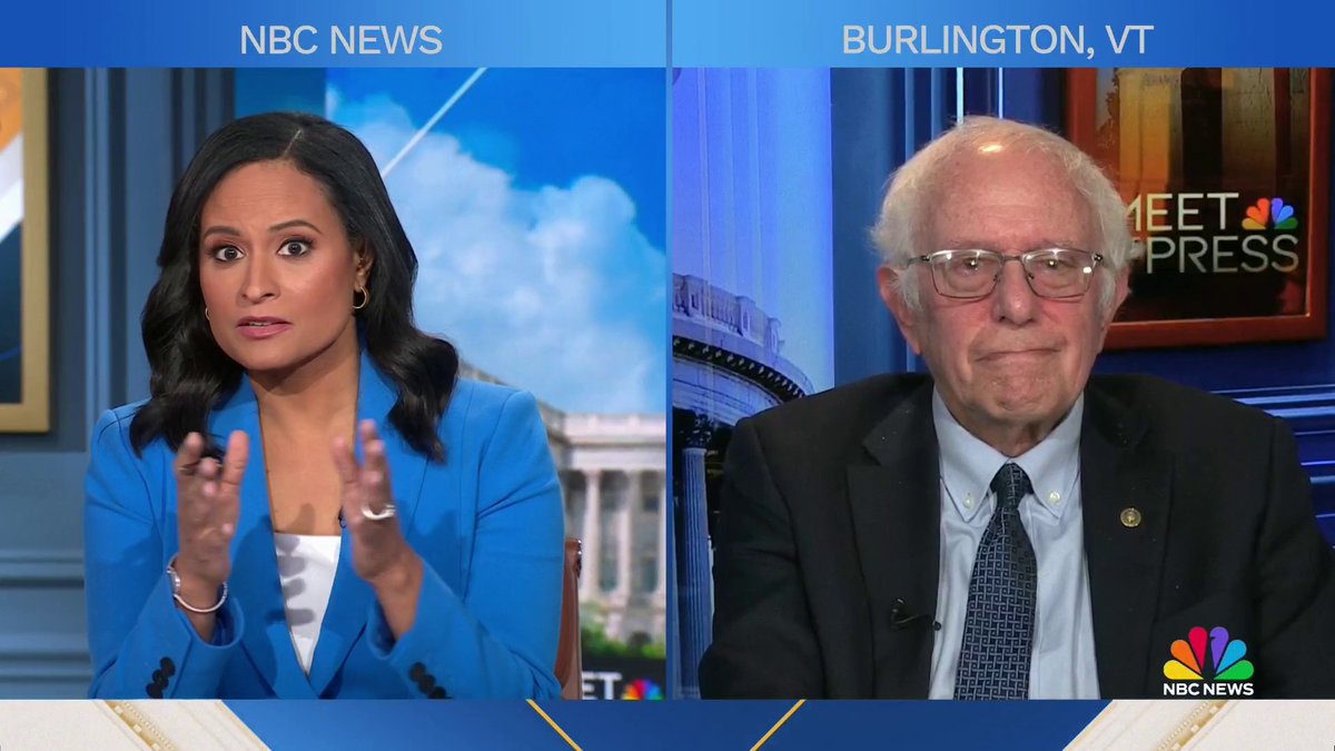 WATCH: Sen. Bernie Sanders says the idea that Justice Sotomayor should step down so President Biden can appoint someone younger before he leaves office is not a "sensible approach." Kristen Welker: "Have you heard any talk of this?" Bernie Sanders: "A little bit, yes."