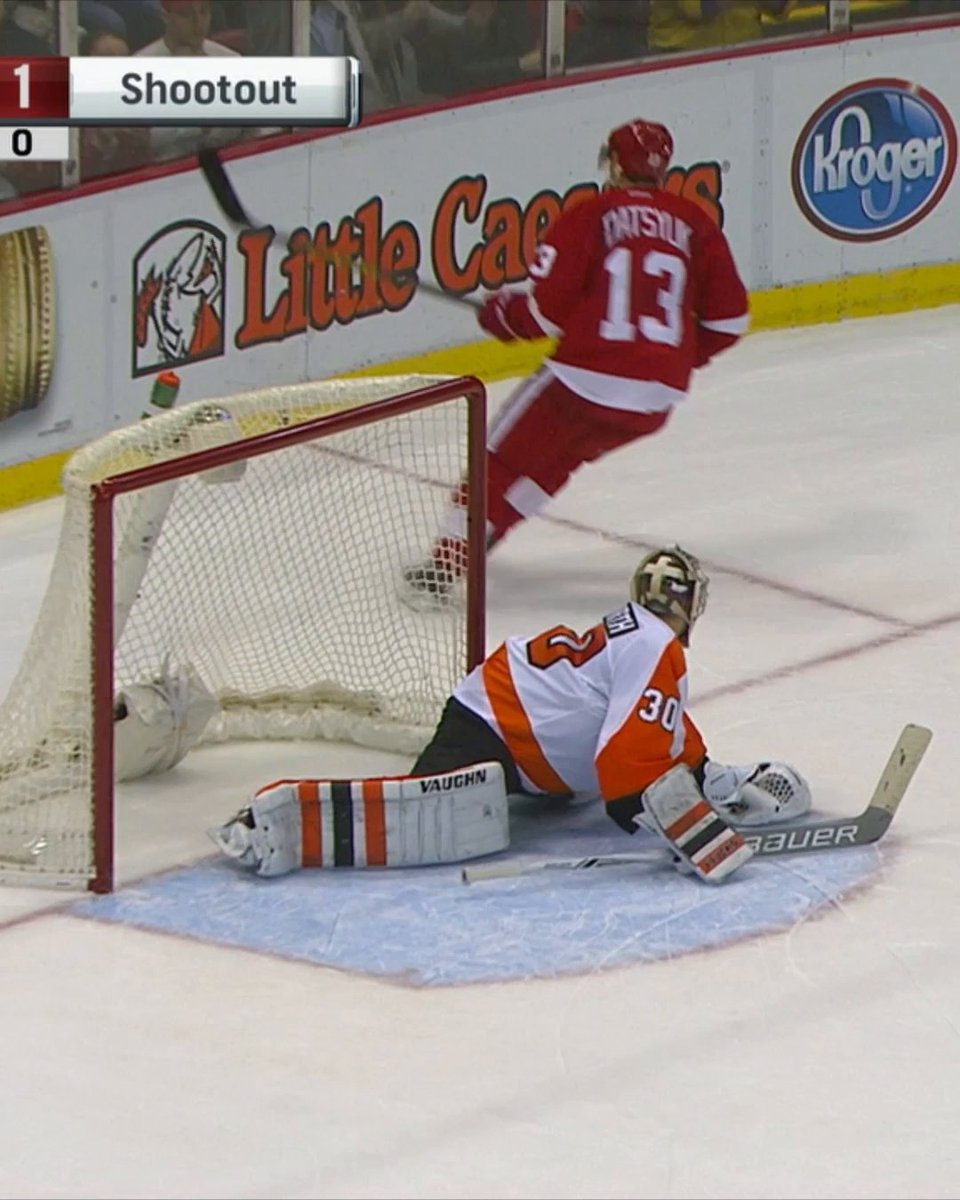 Before Pavel Datsyuk is inducted into the Hockey Hall of Fame on Monday, let's watch his best shootout goals. 😮💨