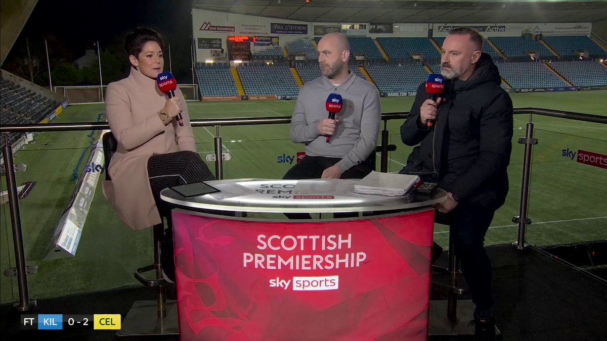 🟥 “It’s a red card all day long” 🗣️ “He's very fortunate” Kris Boyd &amp; James McFadden on Reo Hatate’s challenge, which he was given a yellow card for ⬇️
