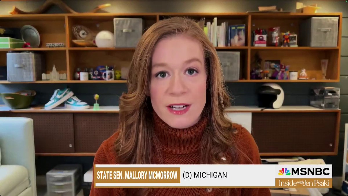 .Mallory McMorrow: “2016 gave us 2018. And here in Michigan, that gave us Gretchen Whitmer… Gretchen won on a message of ‘fix the damn roads.’ People want to see people who talk like them, listen to them, and fight for them.”