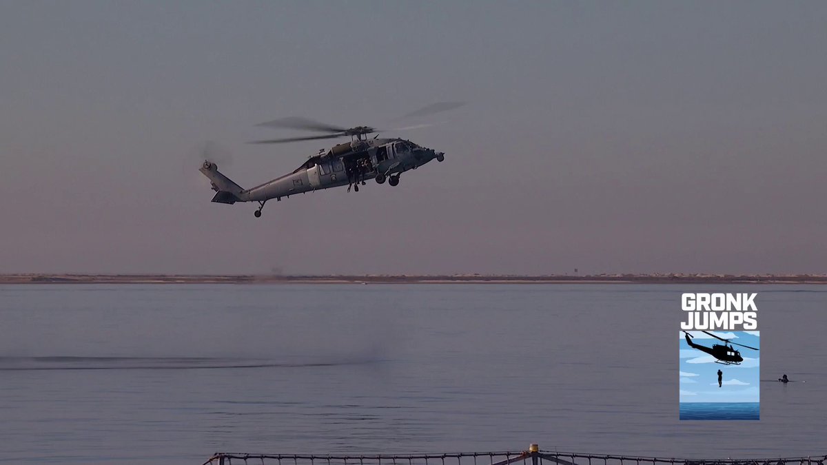 ROB GRONKOWSKI JUST JUMPED OUT OF A HELICOPTER INTO THE OCEAN LIVE ON TV. ONLY GRONK 💀💀💀