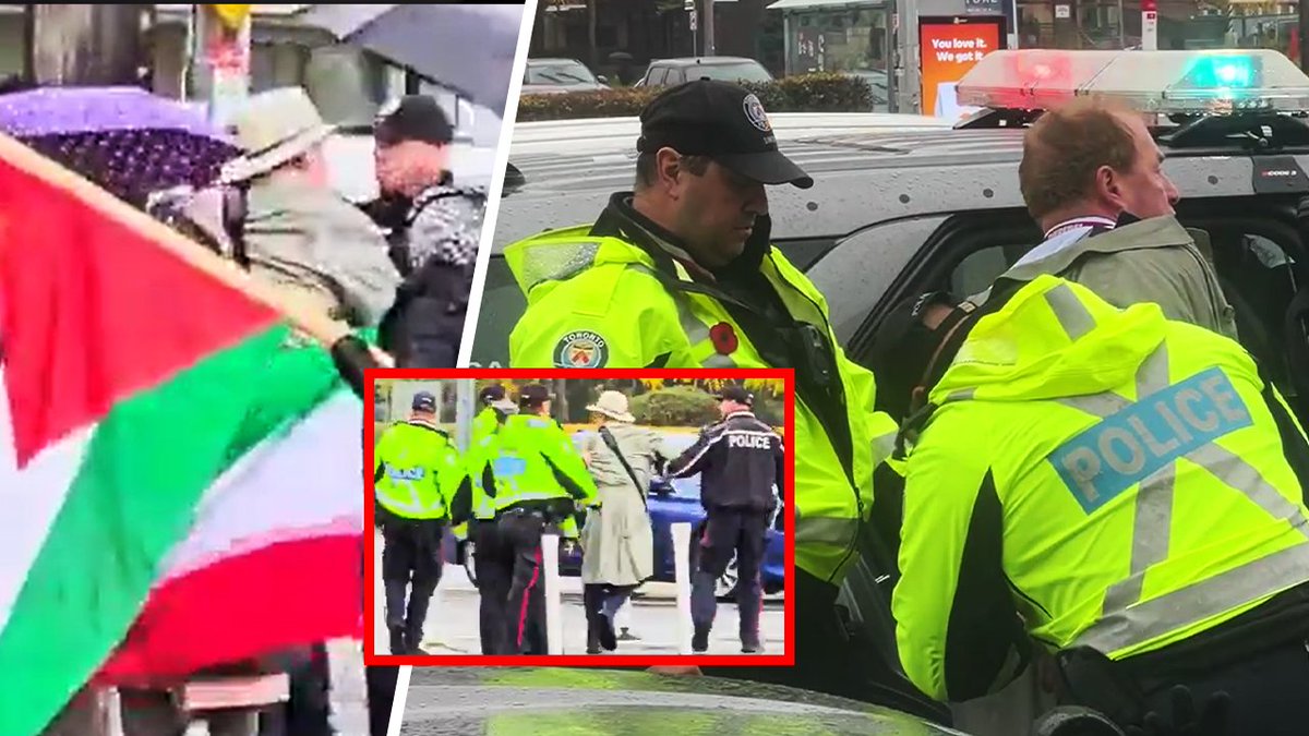 Once AGAIN, Rebel News reporter David Menzies is arrested. This time for reporting on a protest and counterprotest happening in Toronto. I don't want to hear anything ever again from Libs about freedom of the press.