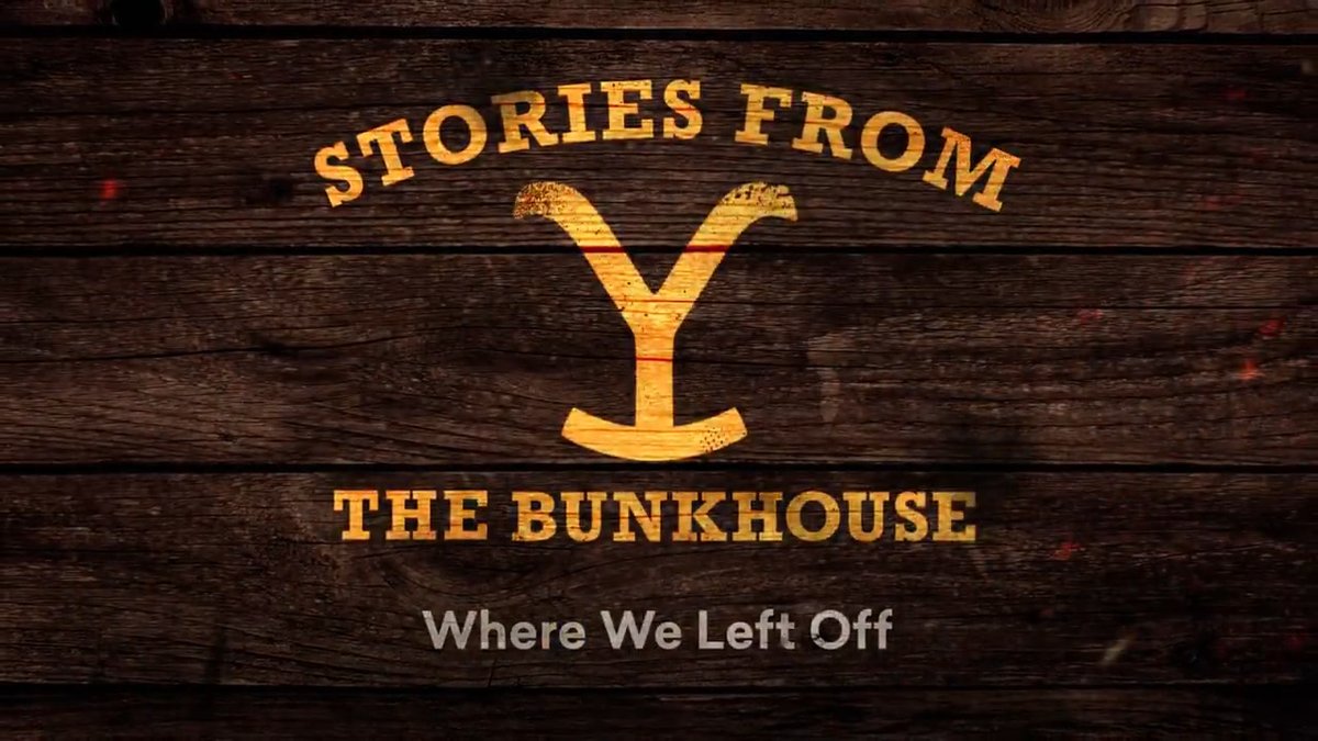 New episodes of Yellowstone mean new episodes of Stories from the Bunkhouse! Ian Bohen, Denim Richards, and Jefferson White remind us where Yellowstone left off. #YellowstoneTV