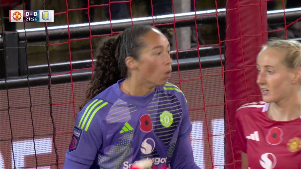What a save! 🧤🛑 Phallon Tullis-Joyce denies Jordan Nobbs with a razor-sharp reflex stop! ⚡