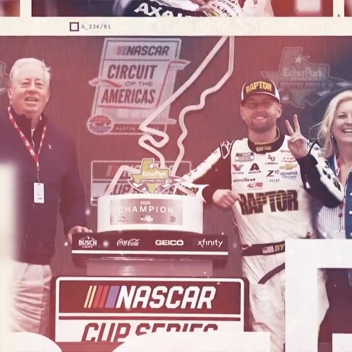 Family. 🥹 William Byron’s (William Byron) parents have a message for him before the NASCAR championship.