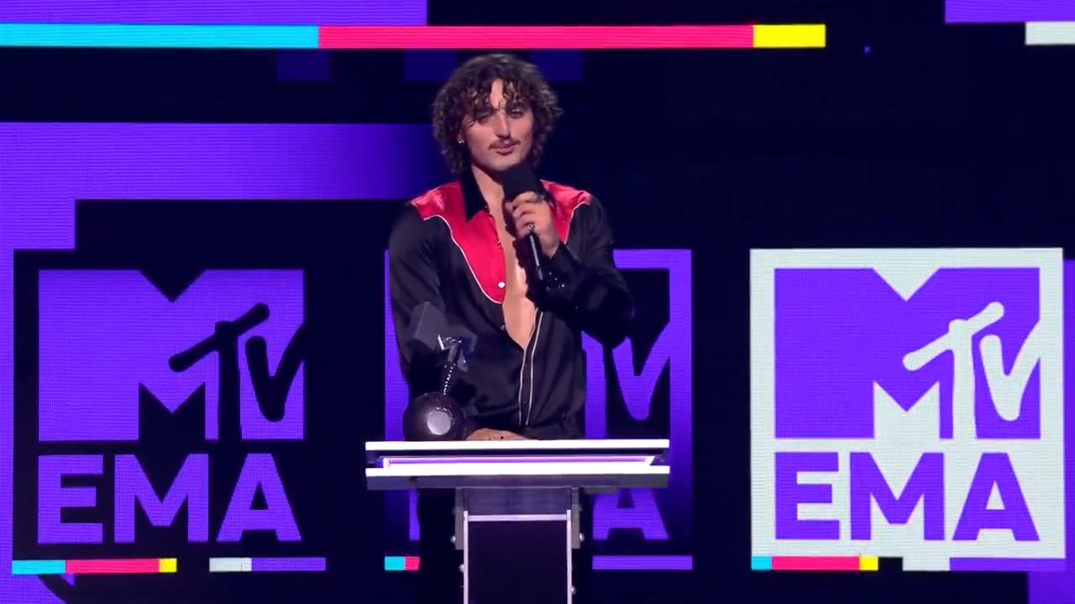 There's nothing quite like taking home your first #MTVEMA! 🏆 Congratulations Benson on winning Best New at the 2024 #MTVEMAs!