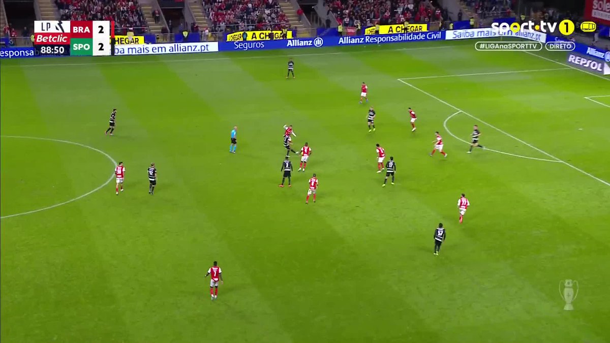 Bis de Harder dá a vitória aos leões no último jogo ao serviço de Ruben Amorim! 🔥 #sporttvportugal #LIGAnasporttv #ligaportugalbetclic #SCBraga #SportingCP