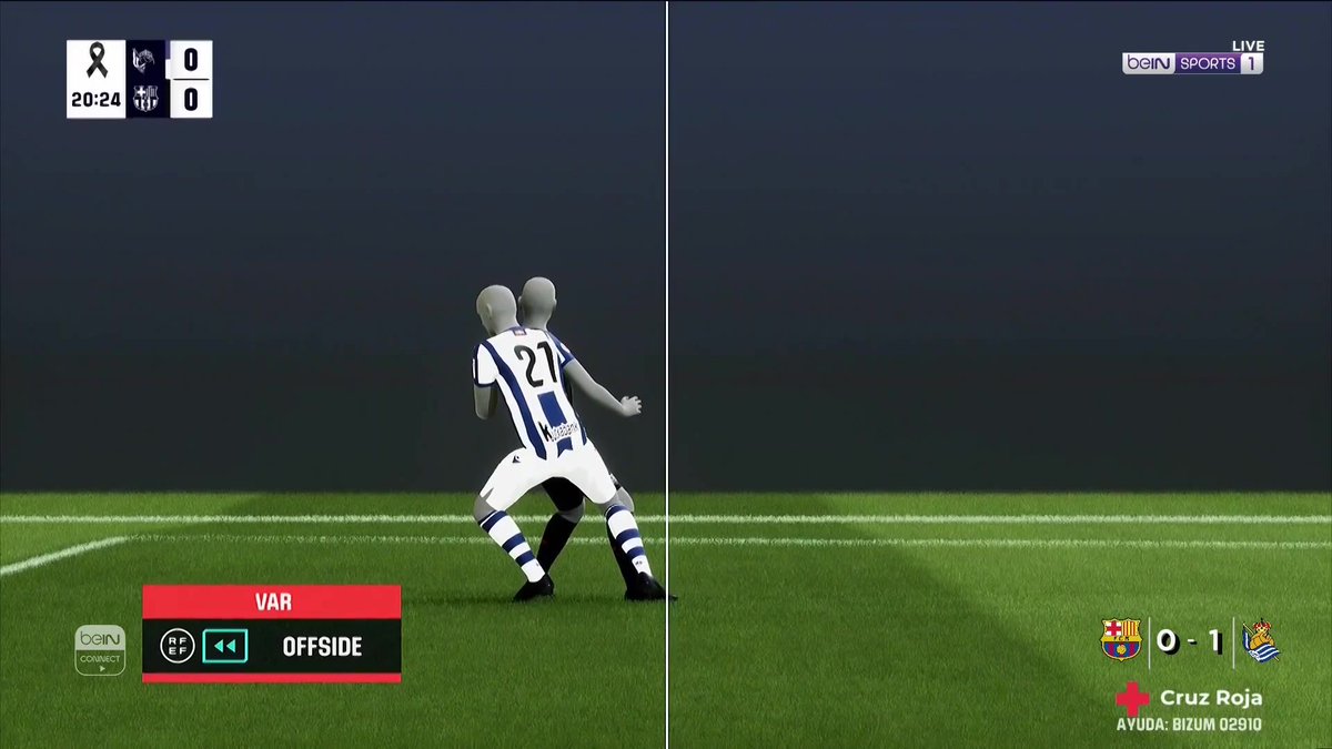 نقاش في الاستوديو.. الـ"VAR رصد قدم نايف أكرد أم ليفاندوفسكي؟ #الدوري_الاسباني #سوسييداد_برشلونة