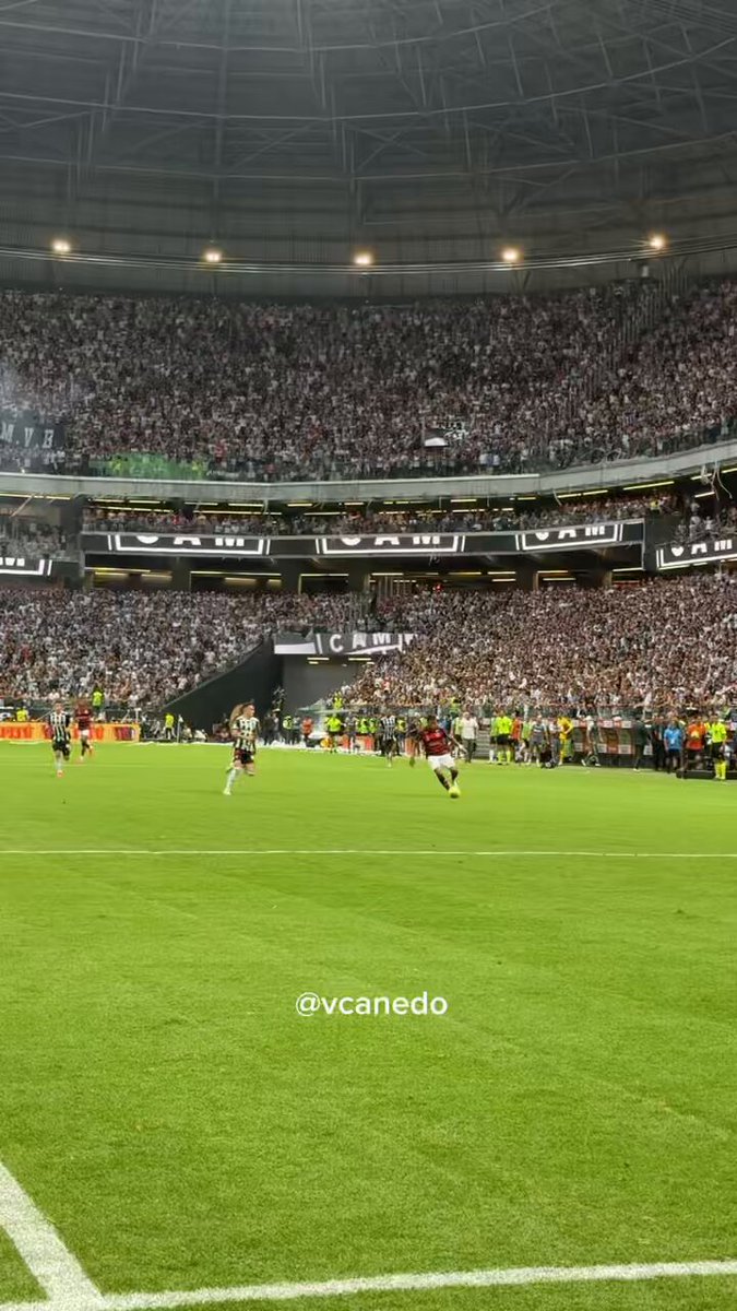 O gol do Flamengo e toda confusão na Arena MRV