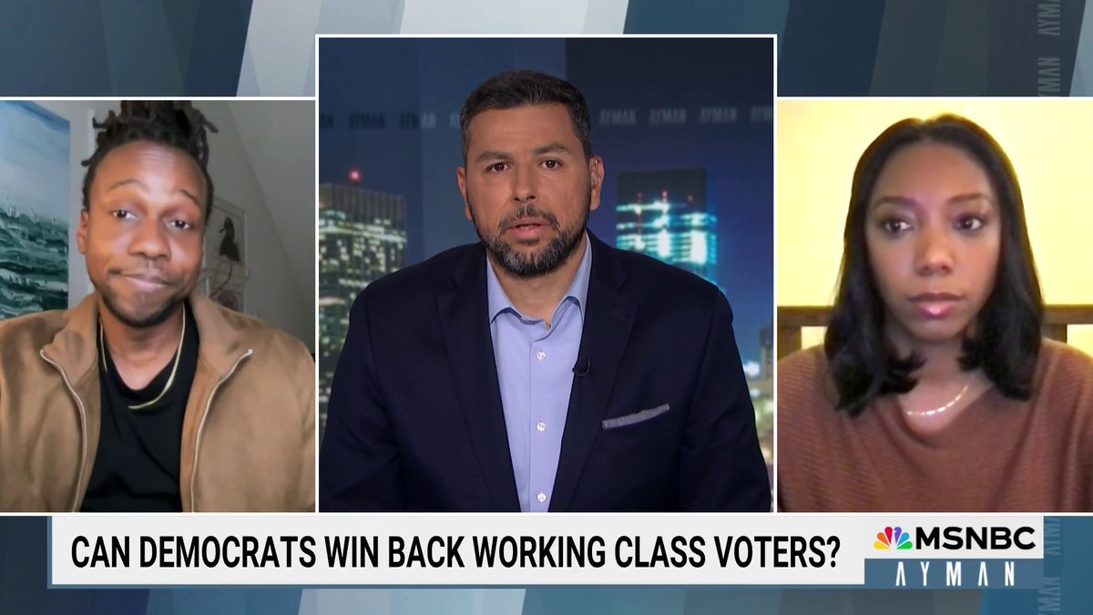 "A Democratic Party that is chummy with billionaires but then tying to argue that it's in the interest of unions, it doesn't pass the smell test for a lot for working people." Maurice Moe Mitchell 🐺 on how cozying up to the wealthy has cost Democrats the working class.