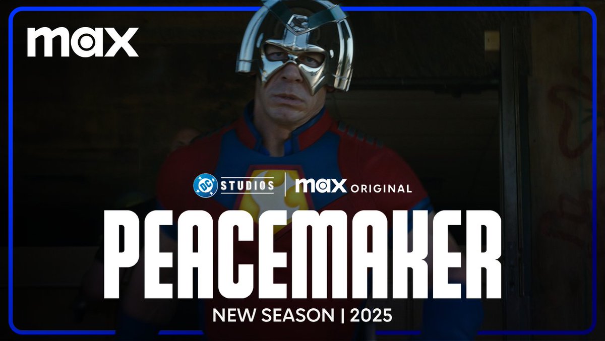 La segunda temporada de la serie Original de Max #Peacemaker llegará en 2025.