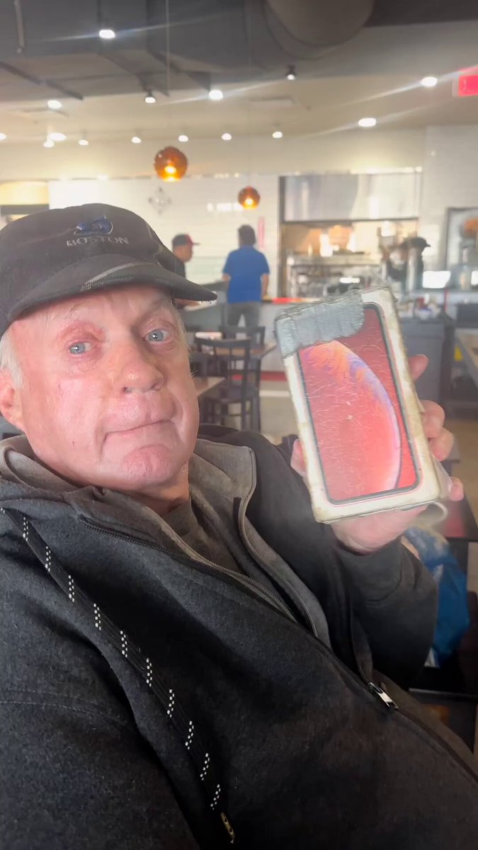 Someone tell him about phone cases pls