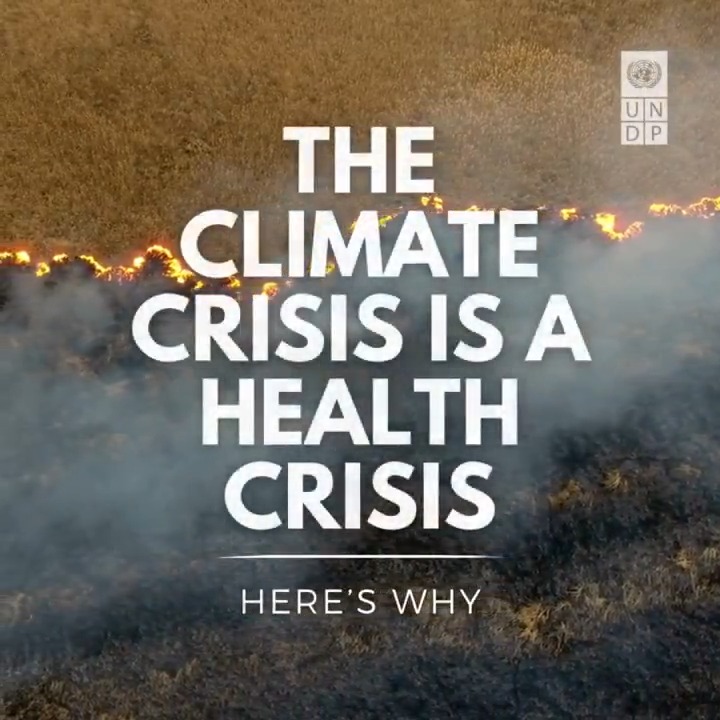 The climate crisis is a health crisis. 🌩️ More extreme weather &amp; heat 🦟 New &amp; worse disease outbreaks 🧺 Disrupted food supply -> malnutrition 🫂 Rising mental health challenges Countries know it, we know it too. Here's what we can do about it: #COP29