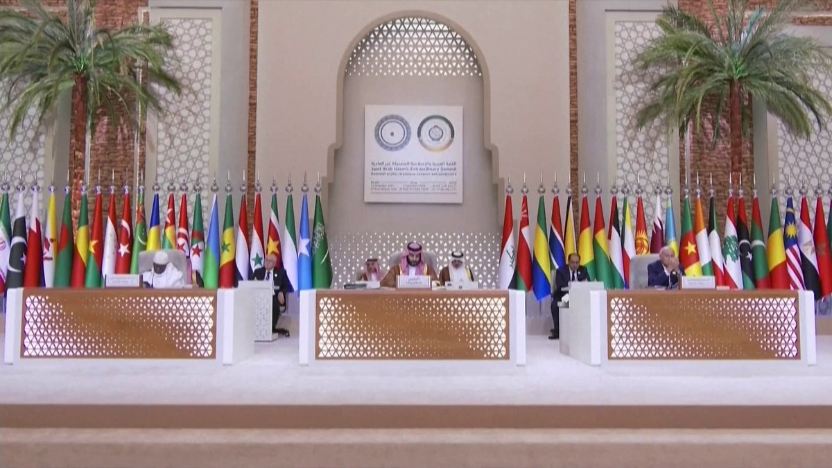 وقف العدوان الإسرائيلي على غزة ولبنان، والضغط على المجتمع الدولي للتحرك بجدية.. قضايا على رأس جدول أعمال #القمة_العربية_والإسلامية غير العادية في الرياض #الإخبارية