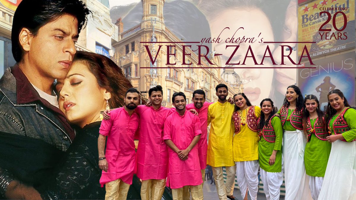 Something special unfolded at Leicester Square in London 🇬🇧 On the 20th Anniversary, Veer-Zaara’s magic is back, and fans celebrated this epic love story all over again. #20YearsOfVeerZaara | #YRFInternational | Veer Zaara