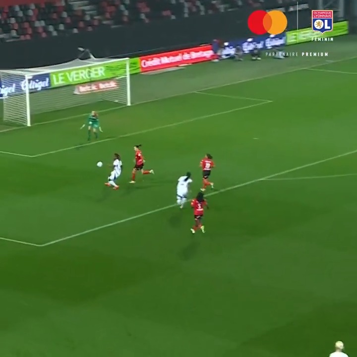 Vanessa Gilles pour Melchie Dumornay, magnifique. 😮‍💨 Le meilleur moment du match, présenté par Mastercard France. 👀