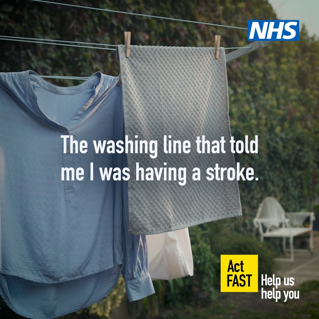 The first sign of a stroke might not seem like much. Like not being able to raise your arm. But any sign of a stroke is always an emergency. Face or arm or speech, at the first sign, it's time to call 999.