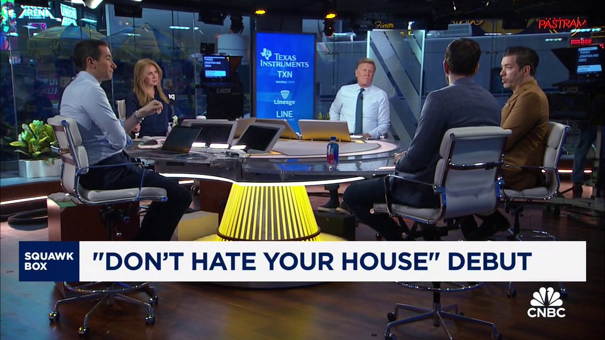 .Property Brothers join Squawk Box to discuss their new HGTV show "Don't Hate Your House" that highlights how homeowners who can't move are renovating their homes: