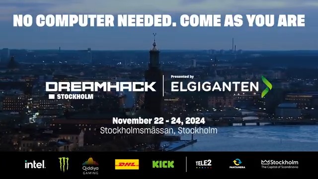 Come as you are and experience the 🔥🔥 new European event this winter! #DHStockholm is just around the corner - will we meet you there? ✨