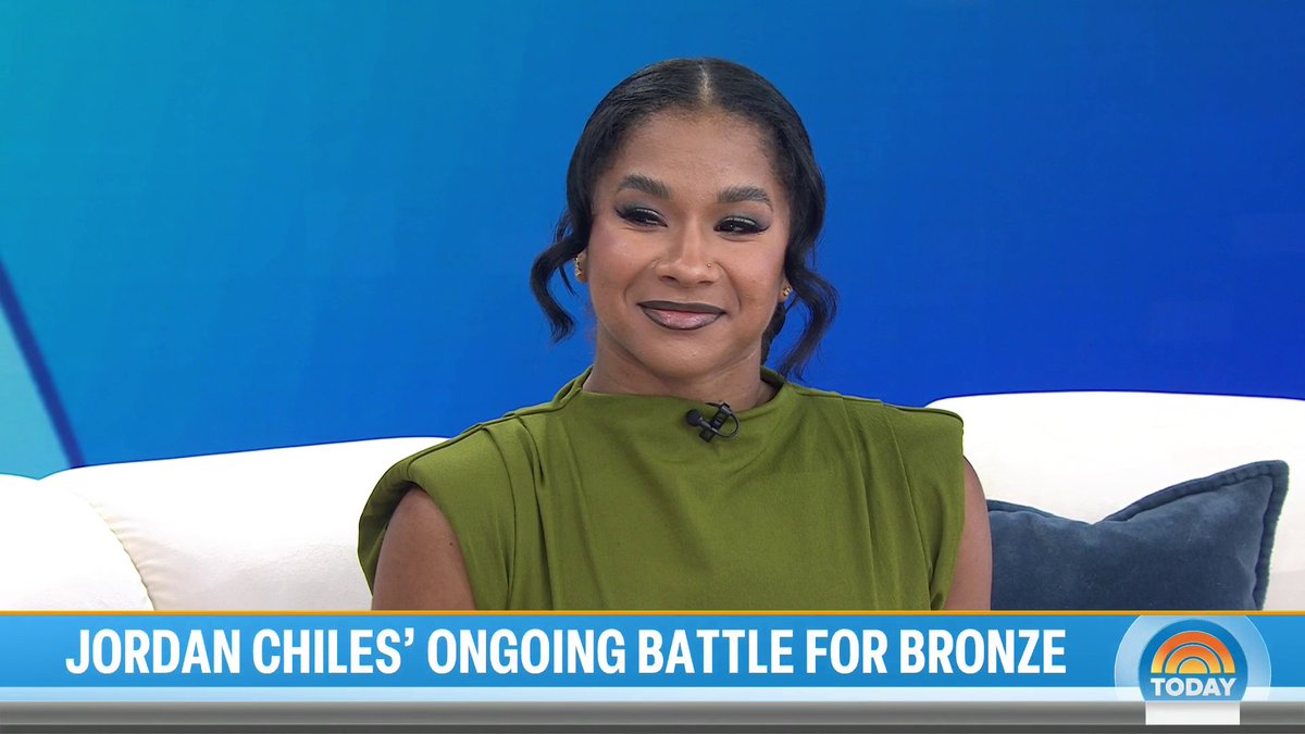 Jordan Chiles joins us live with the latest on her ongoing battle for bronze.
