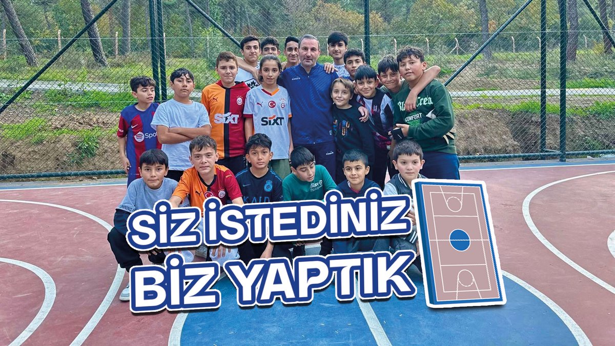 Siz istediniz, biz yaptık🏟👍 📍Fetih Korusu