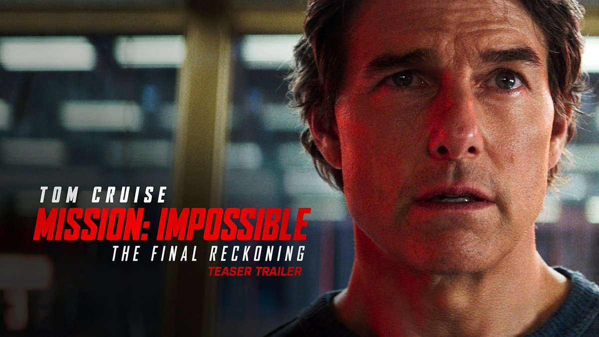 Our lives are the sum of our choices. Mission: Impossible – The Final Reckoning. See you at the movies May 23, 2025.