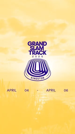 COUNTING DOWN TO KINGSTON! 🇯🇲 Grand Slam Track will be in Jamaica from April 4-6, 2025. Be alerted when tickets drop: