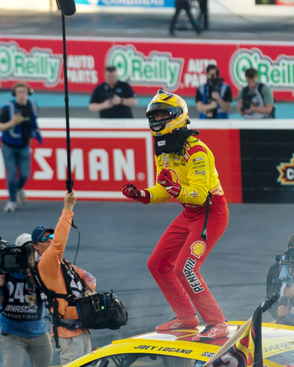 Sunday wasn't a dream, Joey Logano fans!