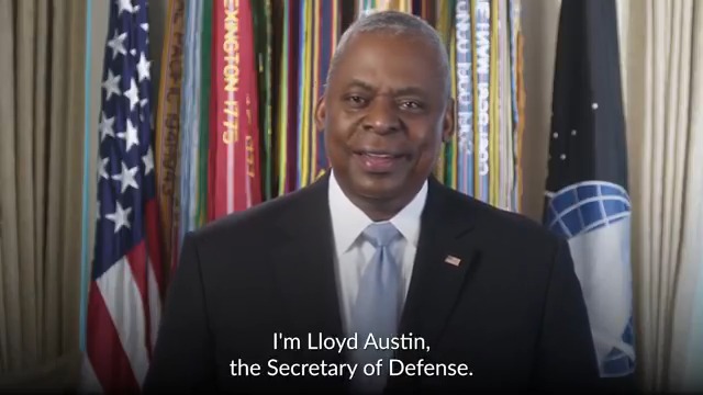 On behalf of the @DeptofDefense, I want to wish a happy National Veterans and Military Families Appreciation Month. Especially today—on Veterans Day—let us take a moment to honor and celebrate the service of all those who served and chose to put on the uniform to defend and protect our great nation.