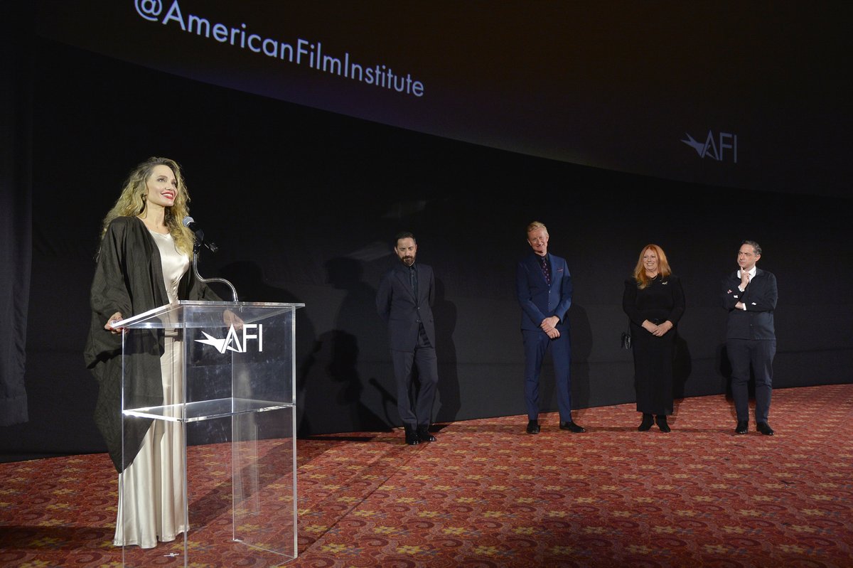 "The performance is so striking." Barry Jenkins praises Angelina Jolie for her performance as Maria Callas.