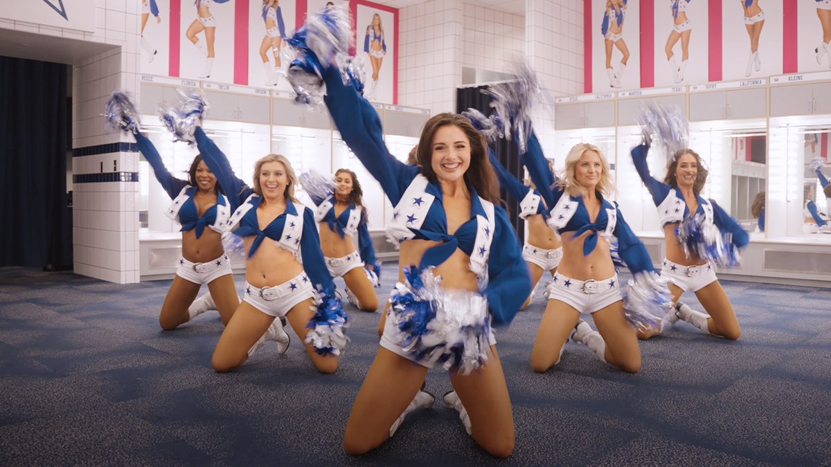 DCC SEASON TWO WOO! The cheerleaders and the routine that captivated the world are coming back for Season 2! AMERICA’S SWEETHEARTS: Dallas Cowboys Cheerleaders returns in 2025.