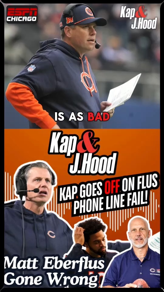 .Chicago Bears HC Matt Eberflus' phone works as well as his offense! David Kaplan was having NONE OF IT full interview: J-Hood shea Naki The Beatman