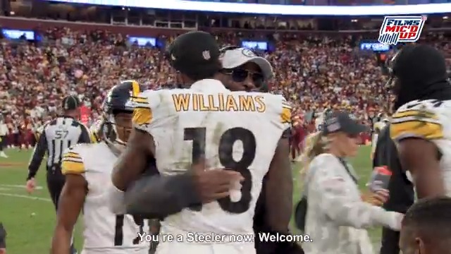 Mike Tomlin telling Mike williams “Your a Steeler now “ Got me hyped 😭