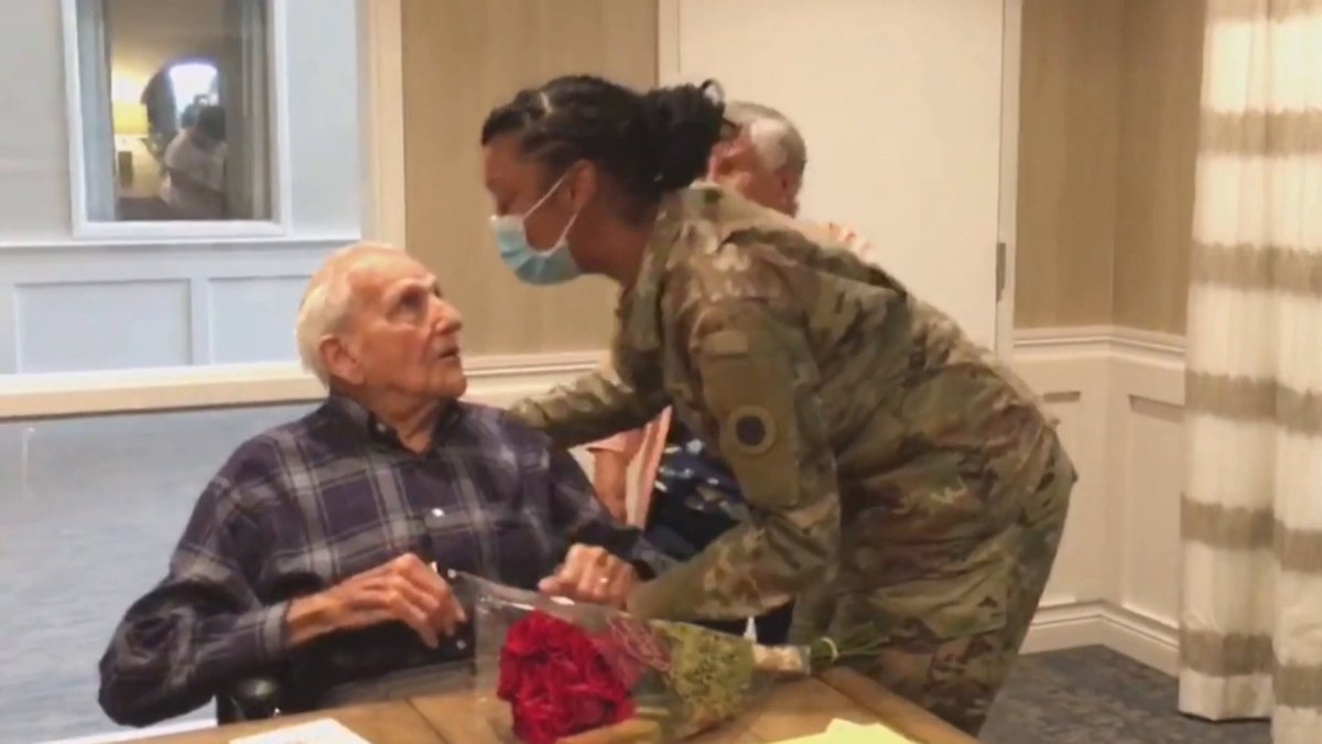 A young girl's letter to a WWII veteran was his most-prized possession. The two finally met 12 years later. Go On the Road with Steve Hartman for #VeteransDay.