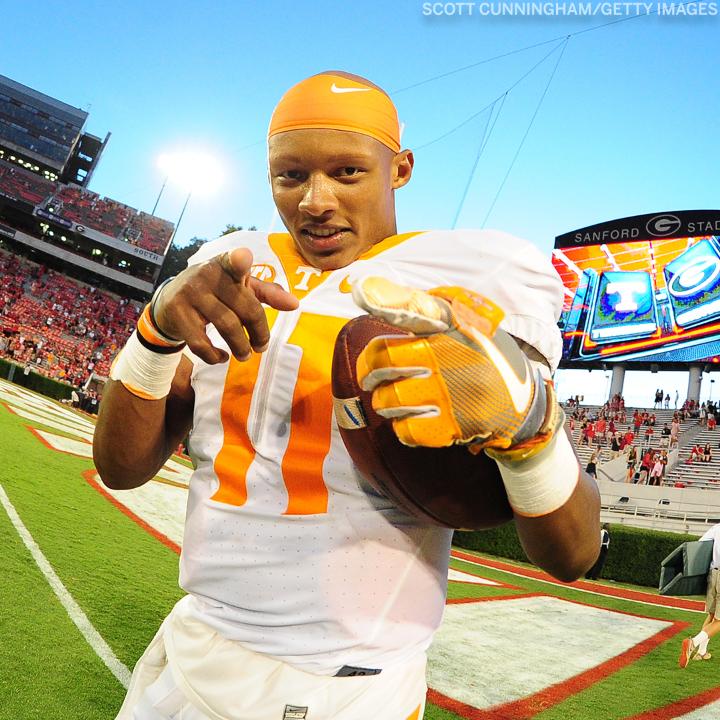 “IT’S CAUGHT. IT’S CAUGHT. JAUAN JENNINGS.” It’s officially Georgia week in Athens, folks.
