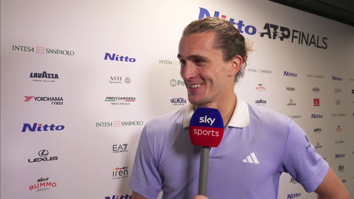"You make me nervous, I start mumbling and I don't know what to say anymore" 😅 Laura Robson and Alexander Zverev's post-match interview did not disappoint 😂