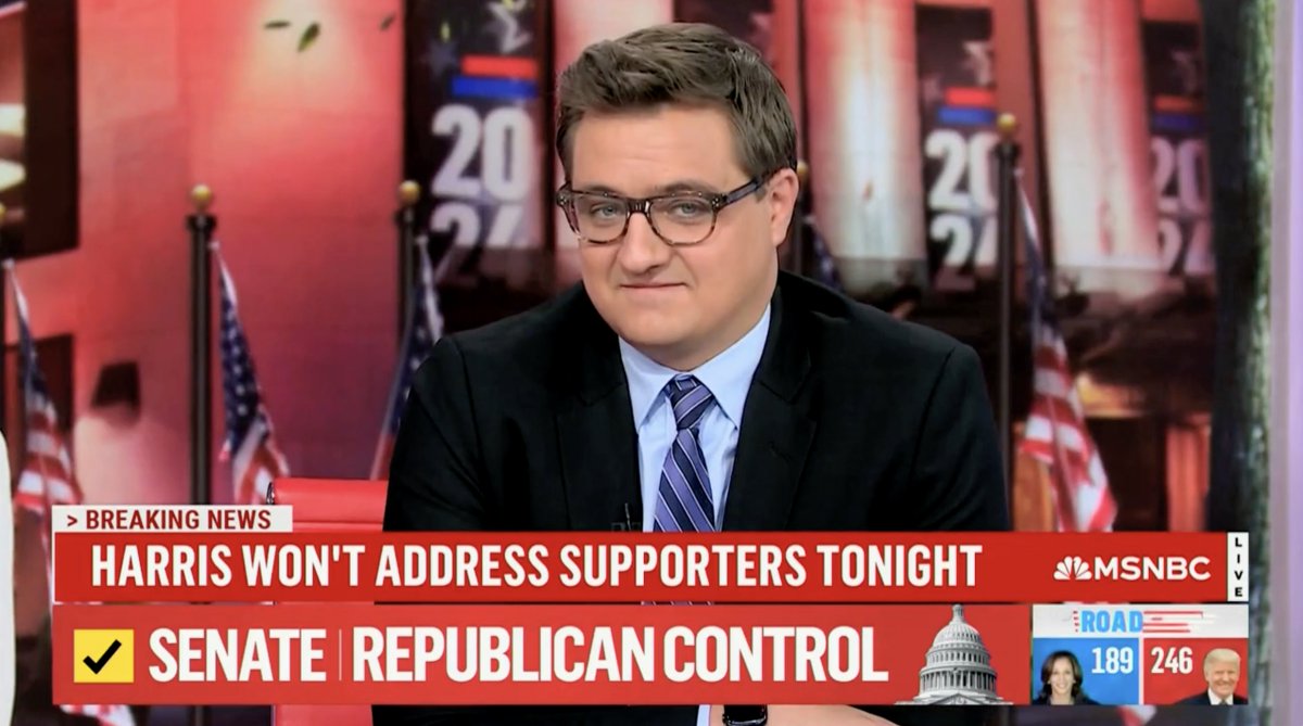Some fine people created a ten-minute highlight reel of MSNBC on election night. Good viewing for the whole family for years to come.