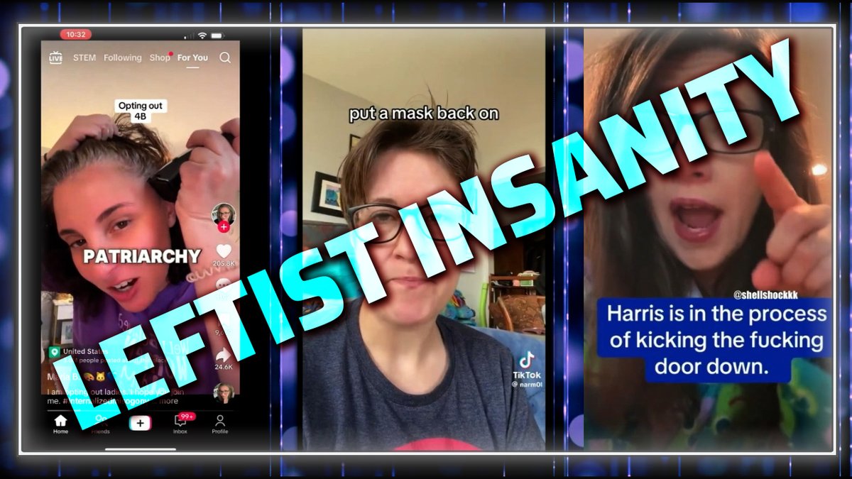 VIDEO: Kamala Harris Is Still Going To Win— Claim Insane Leftists Watch/Share the LIVE SHOW here:
