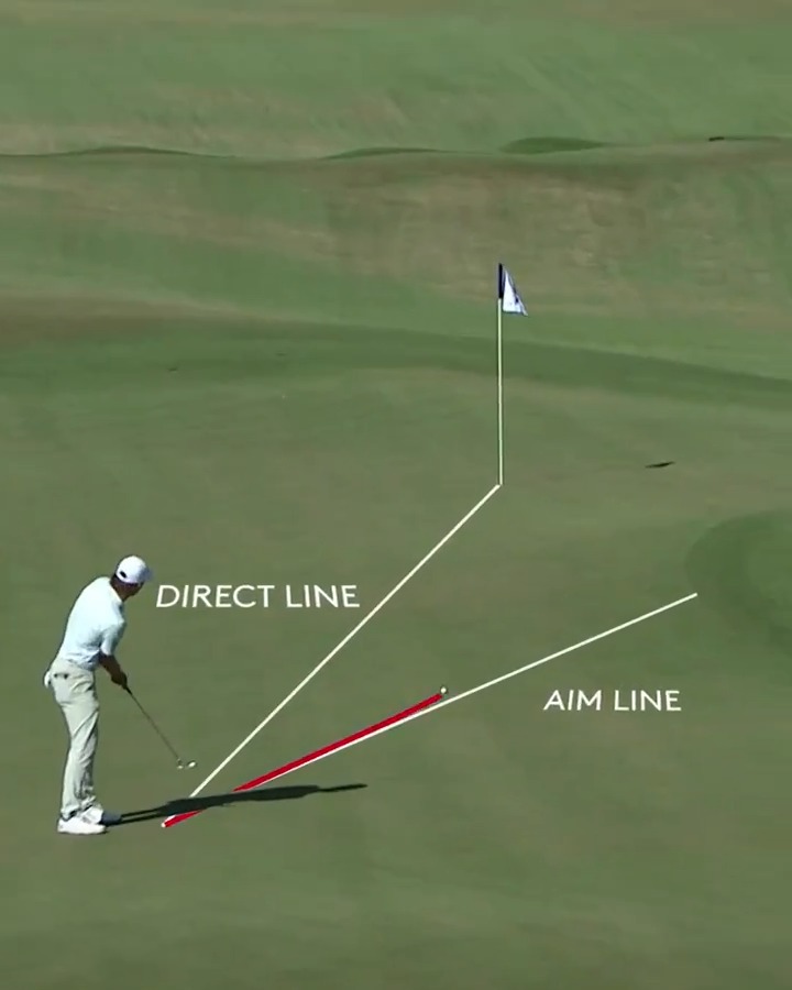 Maverick McNealy had the perfect line for this eagle putt World Wide Technology Championship 💯