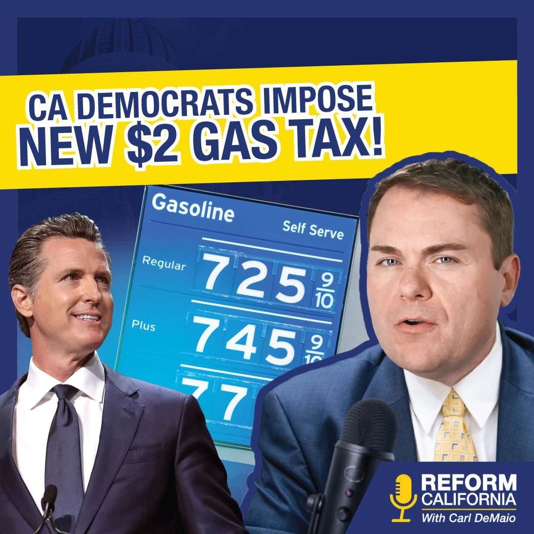 CA'S NEW $2 GAS TAX: CA Democrat politicians waited until after the election and just voted to increase your gas tax to over $2 per gallon starting in 2026! Learn more and help fight back — WATCH full episode: