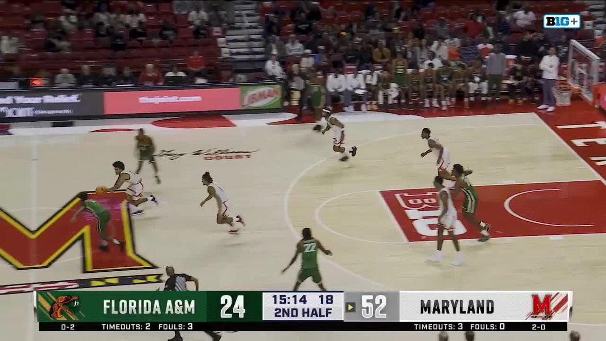 The steal and a strong finish from Ja’Kobi Gillespie🙏🏽 📺: Subscribe/stream on B1G+