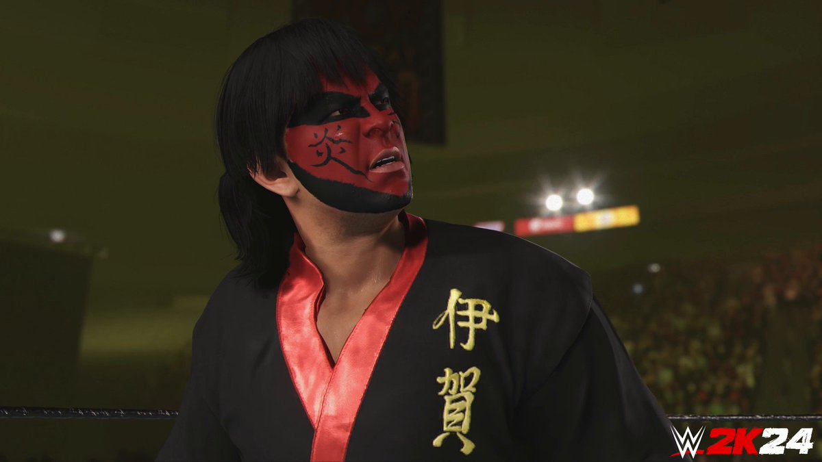 Unleash the mist and blind your opponents with the legendary WWE Hall of Famer, Great Muta! 💫 #WWE2K24