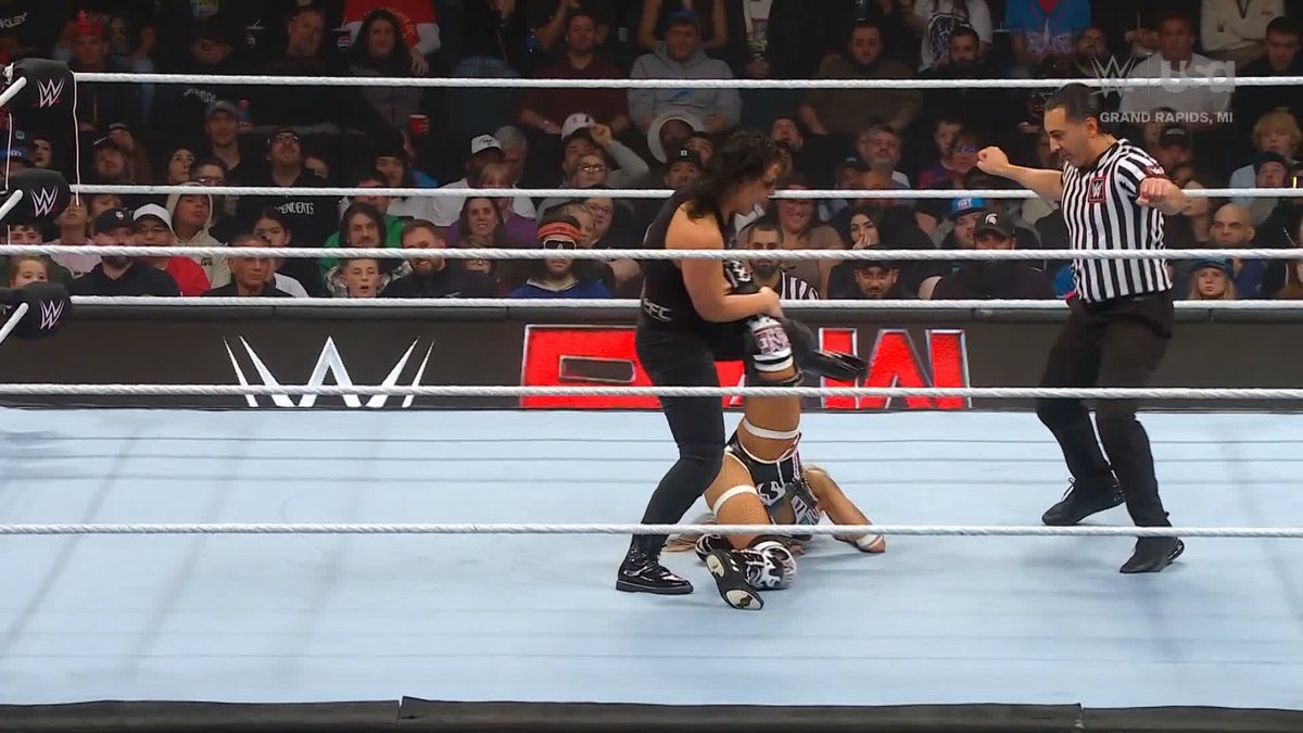 Pure Fusion Collective DID NOT expect this tonight! 👀 #WWERaw