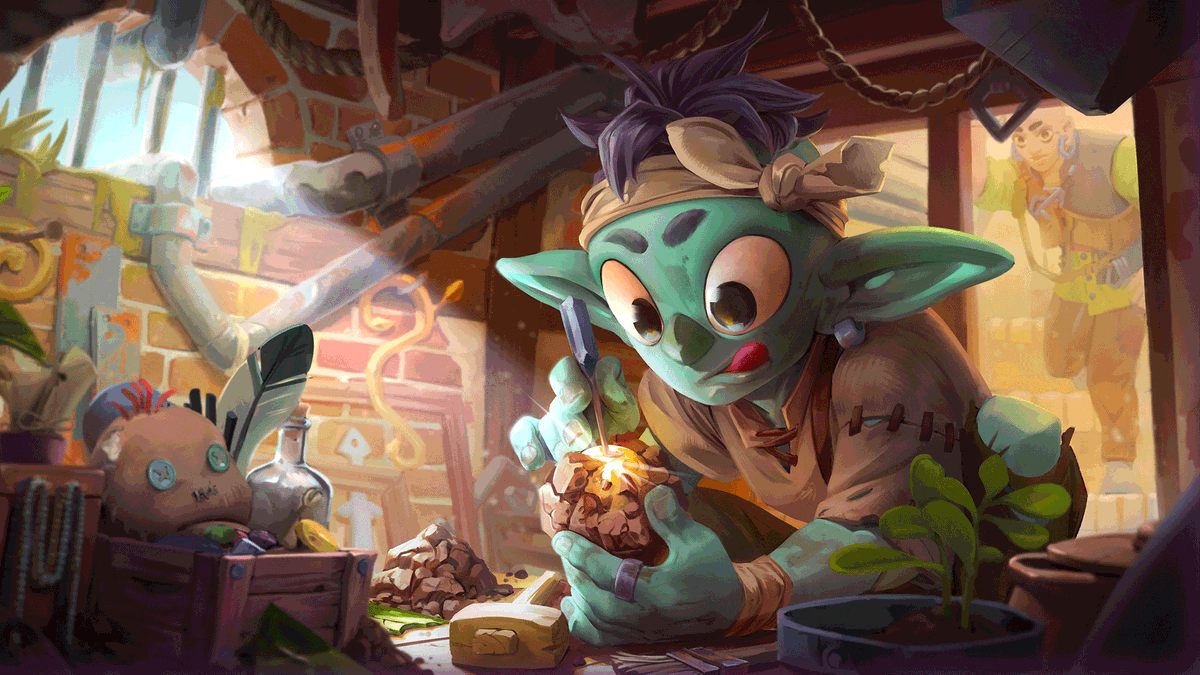 Uncover and clean trinkets to upcycle them and sell them to customers in Trash Goblin, a shopkeeping simulation game available now for PC in Steam Early Access.