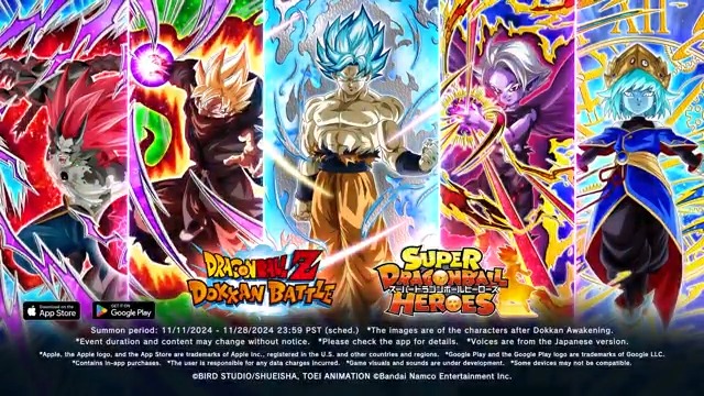 [Worldwide Repost &amp; Like Campaign] A special PV to celebrate the collab with #SDBH! If this gets 30K reposts &amp; likes worldwide, all users get 7 Dragon Stones!🎁 Get the collab characters!✨ Ends 11/18 23:59 PST (sched.) #dokkanbattle #dokkanbattleglobal #dokkan #dragonball