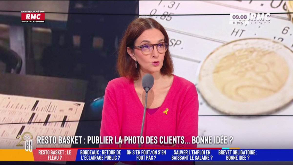 🍽️ Resto basket : publier les photos de clients qui n’ont pas payé 🗣️ Barbara Lefebvre : "Ces gens-là n'ont aucune valeur... J'en ai marre de cette jeunesse du ricanement, qui a l'impression qu'il faut essayer d'arnaquer les gens ! Je trouve cette époque écœurante..." #GGRMC