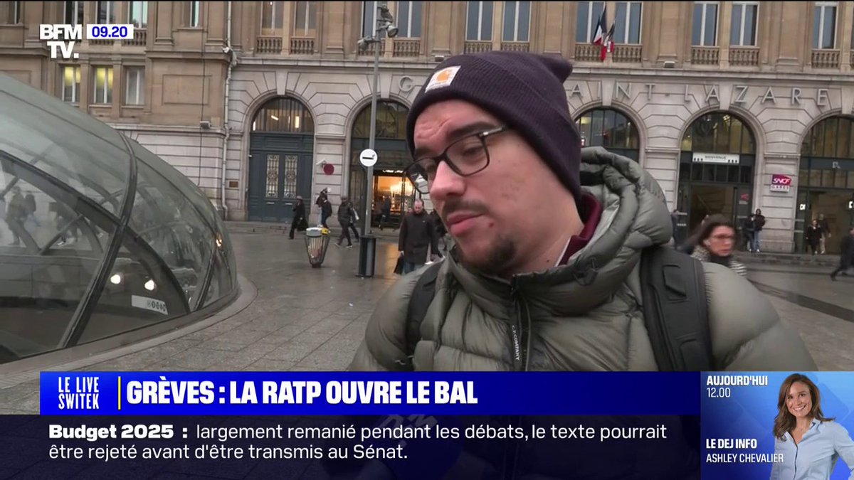 💬"J'ai l'impression qu'on prend le citoyen en otage" Les différents mouvements de grève à venir agacent les Parisiens