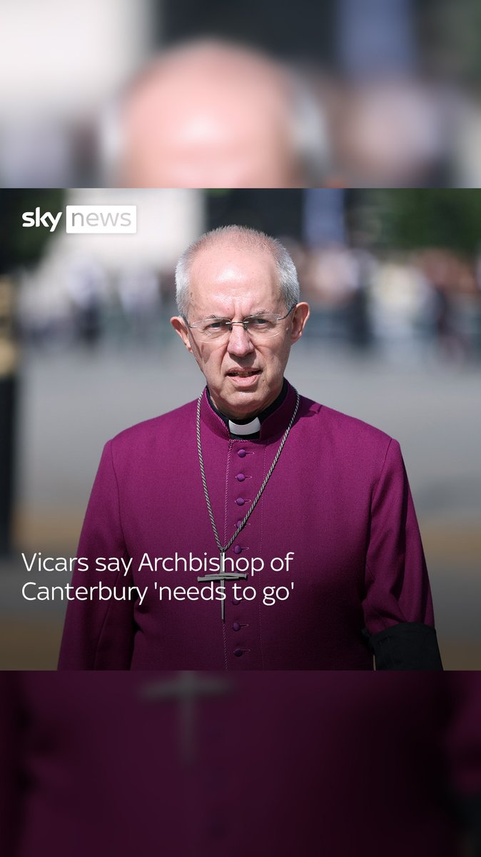 Father Robert Thompson spoke to Sky about the abuse scandal engulfing the Church of England and why Justin Welby needs to resign. Read more:
