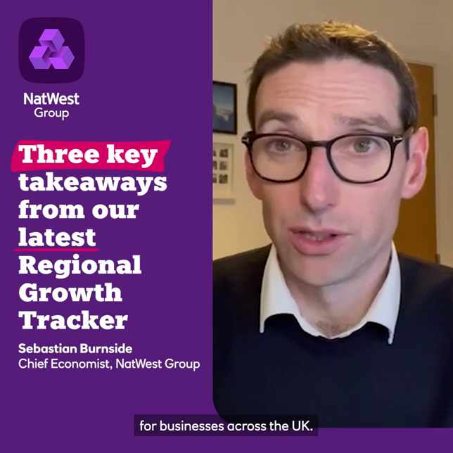 New NatWest Business insights showed just over half of the 12 UK nations and regions saw a rise in business activity in October. Top takeaways on business performance below, from our Chief Economist Sebastian Burnside. 🔽 🎥 #UKEconomy #BusinessGrowth #UKBusiness