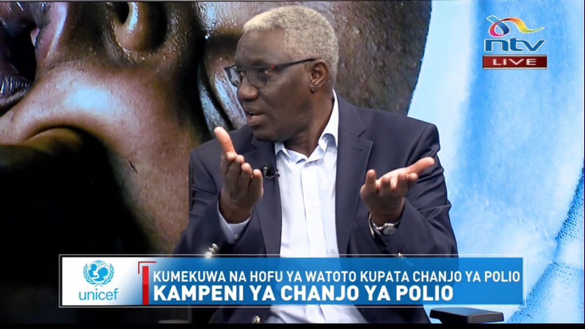 Chanjo za polio ziko sawa kabisa: Dkt David Githanga, msimamizi idara ya watoto - MoH, azungumzia usalama wa chanjo ya polio
